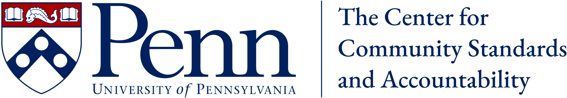 The Center for Community Standards and Accountability - The University of Pennsylvania